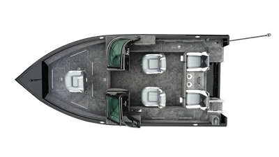 15 ft hliníkový bowrider